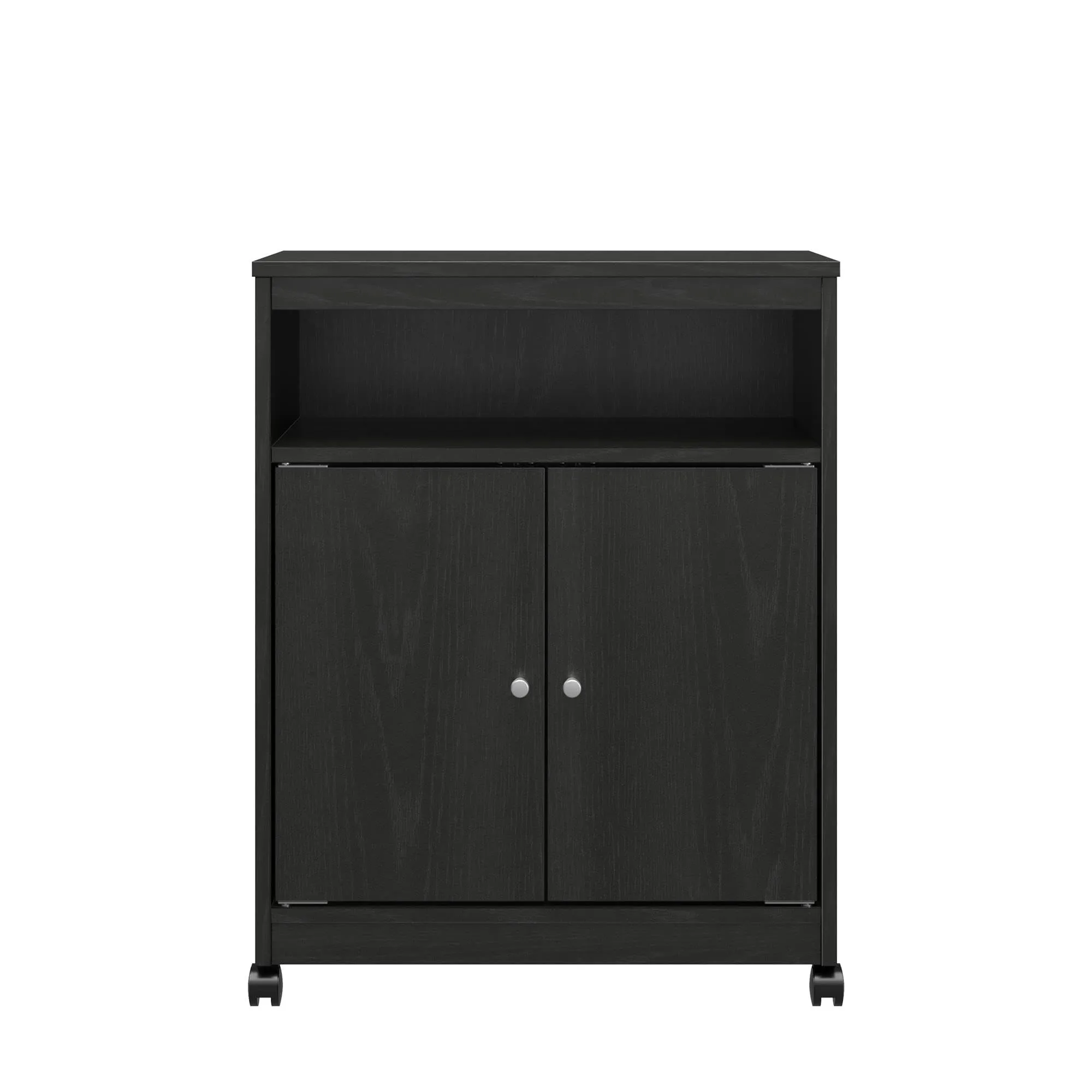 AMERIWOOD HOME Landry Microwave Cart with Cabinet