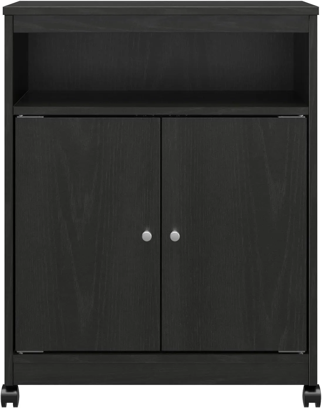 AMERIWOOD HOME Landry Microwave Cart with Cabinet
