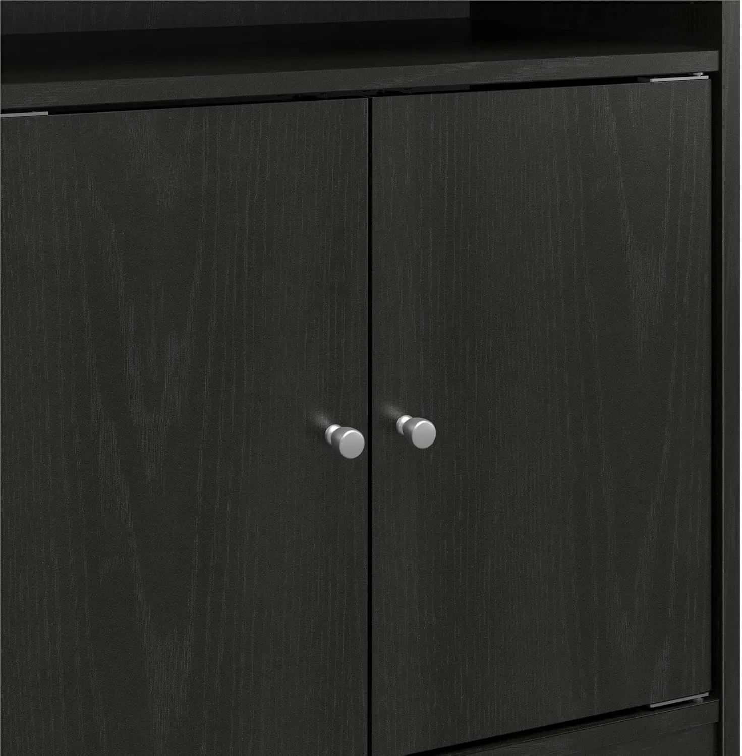 AMERIWOOD HOME Landry Microwave Cart with Cabinet