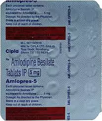 AMLOPRES 5 TAB