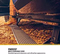 RealTruck AMP Research PowerStep Plug-N-Play Retractable Electric Truck Steps with LED Step Lights | Fits 2020 Ford Expedition (Gas Only) | 76336-01A