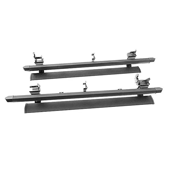 AMP Research PowerStepXL Retractable Electric Truck Steps with LED Lights — Fits 2010–2024 Toyota 4Runner | 77155-01A