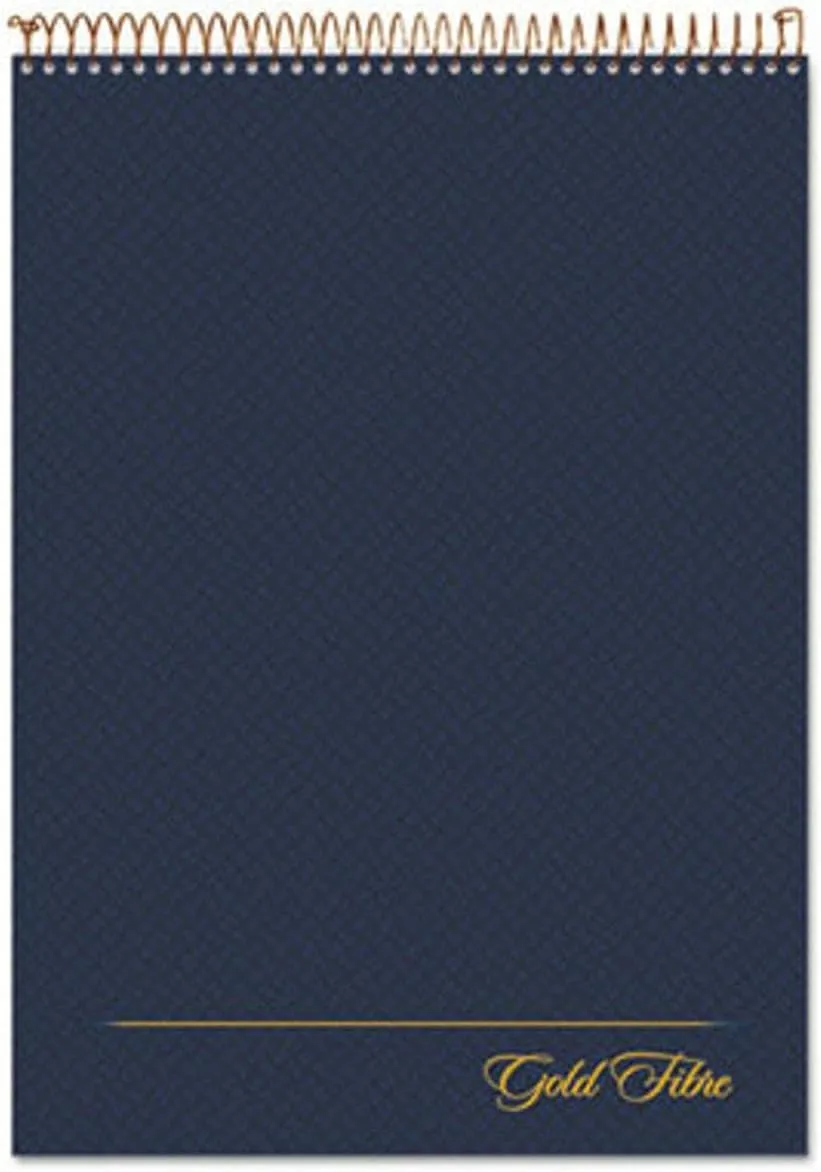 AMPAD Gold Fibre Project Planner, Top-Wire Bound, 8.5 x 11.75, 70 Sheets