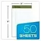 Ampad Perforated Jr. Legal Pads, 5 x 8 in, 50 Sheets, 12-Pack