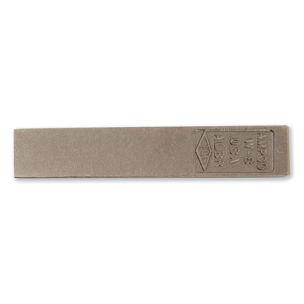 Ampco Safety Tools W-4 Wedge, Flange, Non-Sparking, Non-Magnetic, Corrosion Resistant, 3/4" x 1-1/2" x 6" OAL