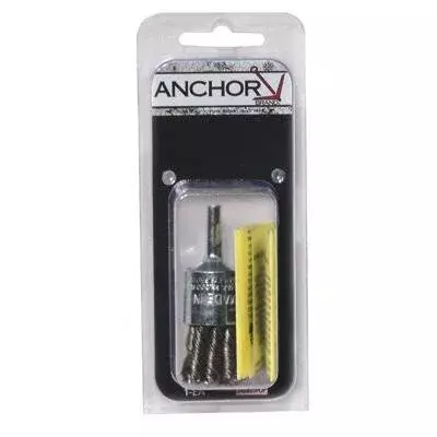 ANCHOR BRAND, 102-1EB14, ANCHOR 1-1/8" KNOT END BRUSH MEDIUM EBB-41 .014