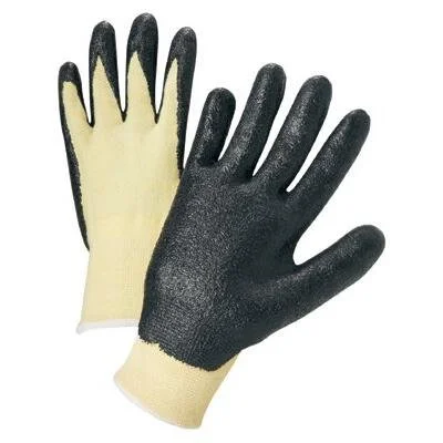 ANCHOR BRAND, 101-6010-XXL, ANCHOR 6010XXL 13 GA KEVLAR KNIT BLACK FOAM PALM
