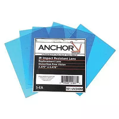 ANCHOR BRAND, 101-UV038J, PK/5 JACKSON REPL LENS EQ 3015038 3.54 X 4.33