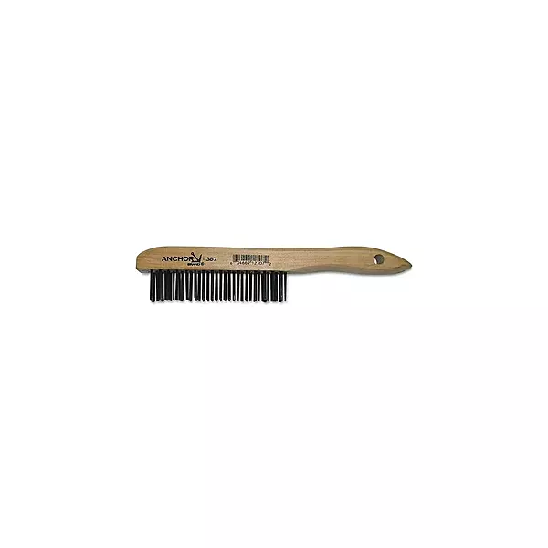 102-387, ANCHOR CARBON STEEL SHOEHANDLE BRUSH