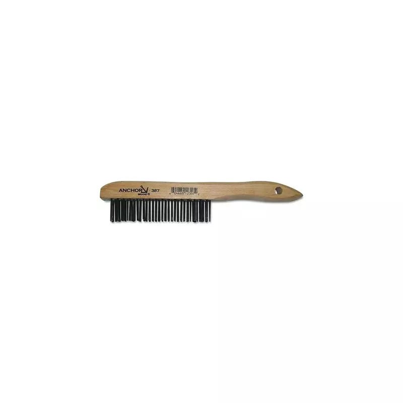 102-387, ANCHOR CARBON STEEL SHOEHANDLE BRUSH