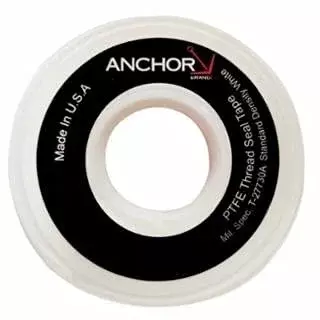 ANCHOR BRAND, 102-1/2X520PTFE-YEL, 1/2 X 520 FD YELLOW THREAD SEAL TAPE
