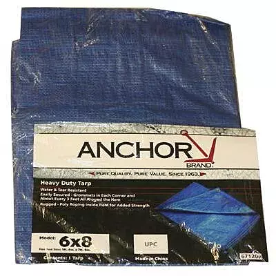 Anchor 11015 12'x16' Polyethylene Multi-Use Tarp (Blue)