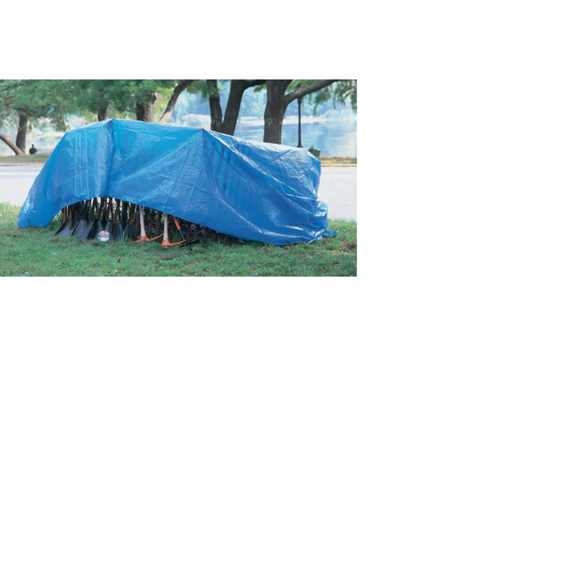 Anchor 11011 16' x 20' Polyethylene Tarpaulin - Blue (101-1620)