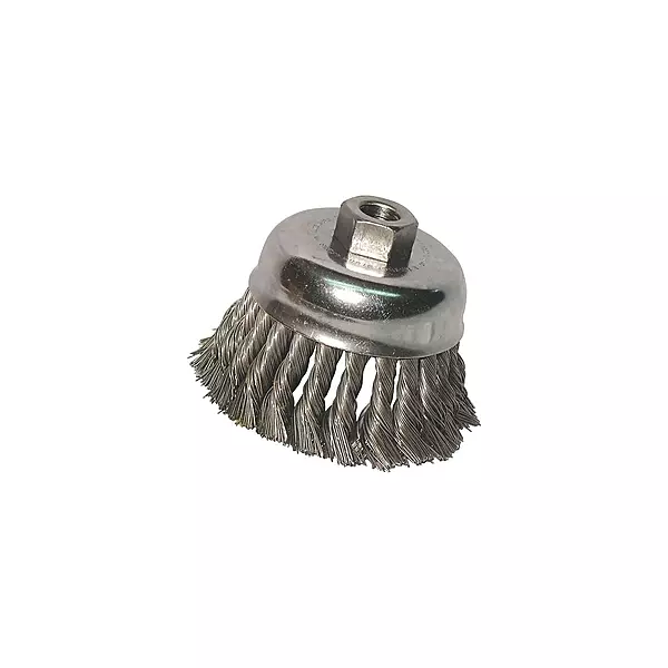 ANCHOR BRAND, 102-R3KC58S, ANCHOR 3" SS KNOT CUP 2-3/4"X.012SS 5/8-11 POP