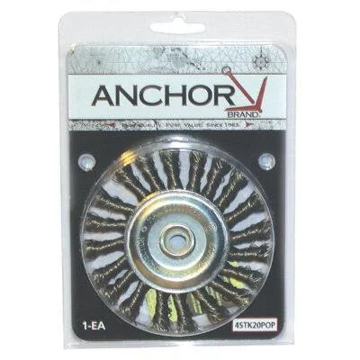 ANCHOR BRAND, 102-3STK14, ANCHOR 3" STD TWIST KNOTWHEEL ST-3 .014 1/2-3/8
