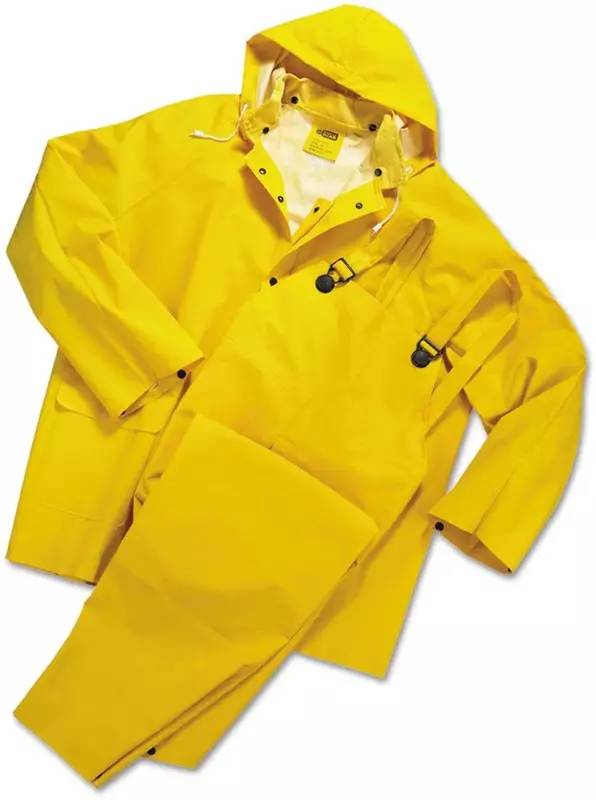 Anchor 35 mil 3-Piece Rain Suit PVC/Polyester - Size M