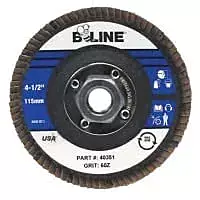 102-40373, ANCHOR PREMIUM 4-1/2" 7/8 40Z HD FLAP DISC