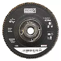 102-40378, ANCHOR PREMIUM 4-1/2" 5/8-11 6OZ HD FLAP DISC