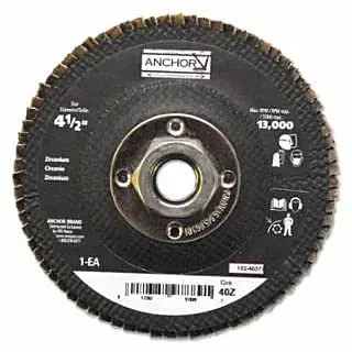 Anchor Premium 4-1/2" 5/8-11 4Oz Hd Flap Disc