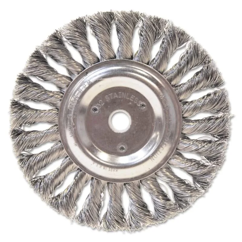 102-BW-9460, Anchor 6" Knot Cup .023SS 5/8-11