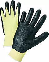 Anchor 6010s 13 Ga Kevlar Knit Black Foam Palm - 1 Each