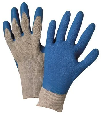 101-6030-XL Anchor 6030Xl Premium Grey Knit Blue Latex Palm