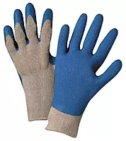 101-6030-XL Anchor 6030Xl Premium Grey Knit Blue Latex Palm