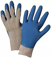 101-6030-XL Anchor 6030Xl Premium Grey Knit Blue Latex Palm