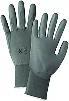 6050XXL 13 Cut Grey Nylon Urethane Coat Size 2X (300 Pairs/Case), Gray