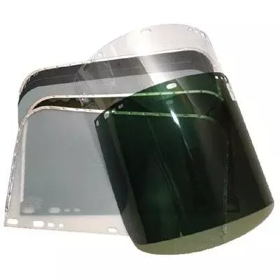 ANCHOR 8 X 16-1/2 DARK GREEN VISOR FOR FIBRE MET