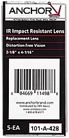 Anchor A428 Replacement Inside Cover Lens, Clear, 5/Pack