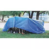 ANCHOR BRAND, 101-1212, MT1212 12'X12' POLYETHYLENE TARP WOVEN REINFORCE