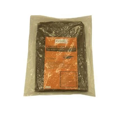 Protective Tarps - 20'x30' 10-oz. w.r.m.r.green canvas tarp