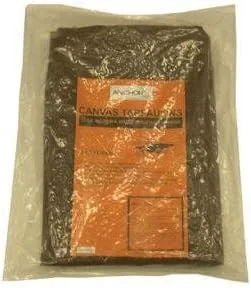 Protective Tarps - 20'x30' 10-oz. w.r.m.r.green canvas tarp