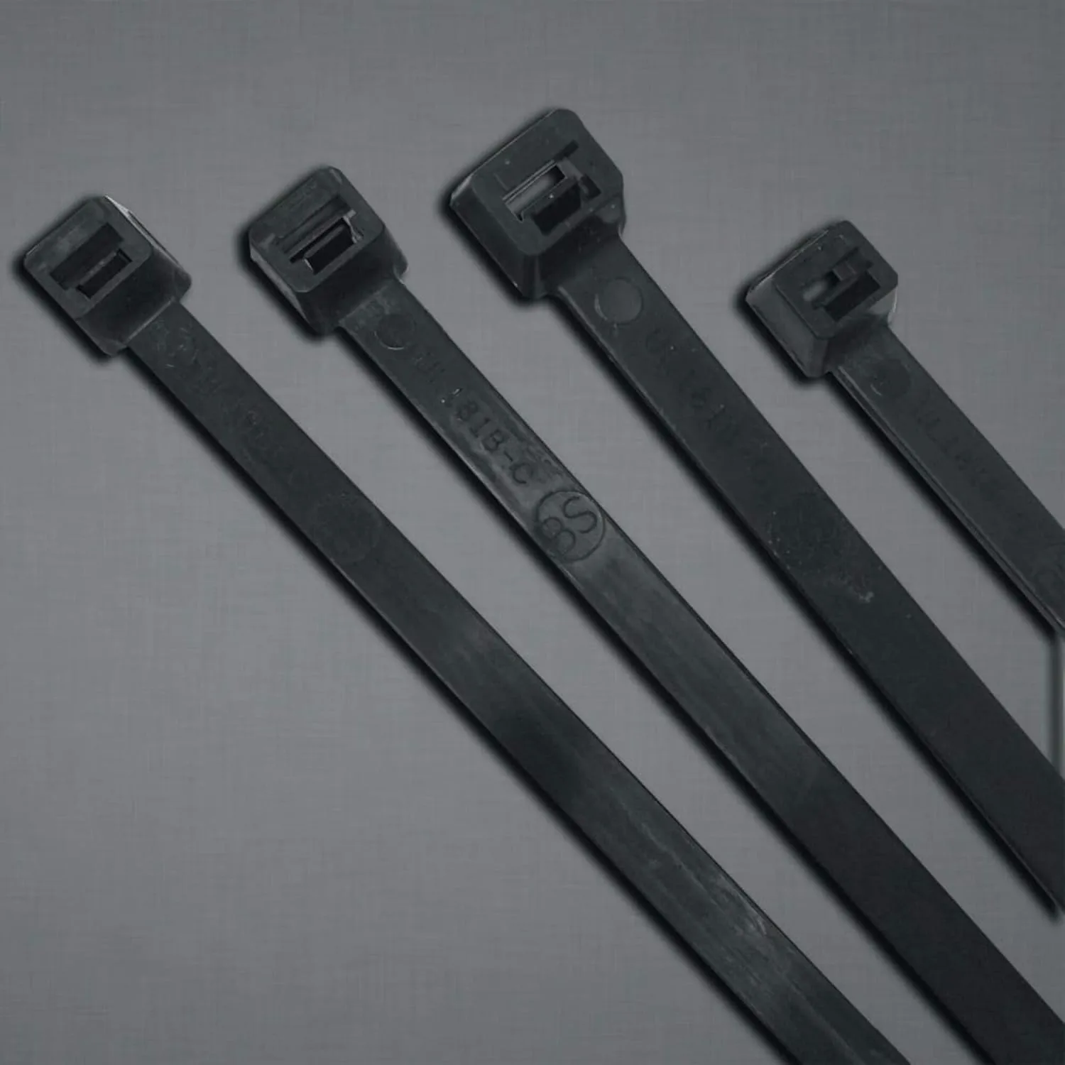 UV Stabilized Cable Ties, 175 lb Tensile Strength, 48" UV Black