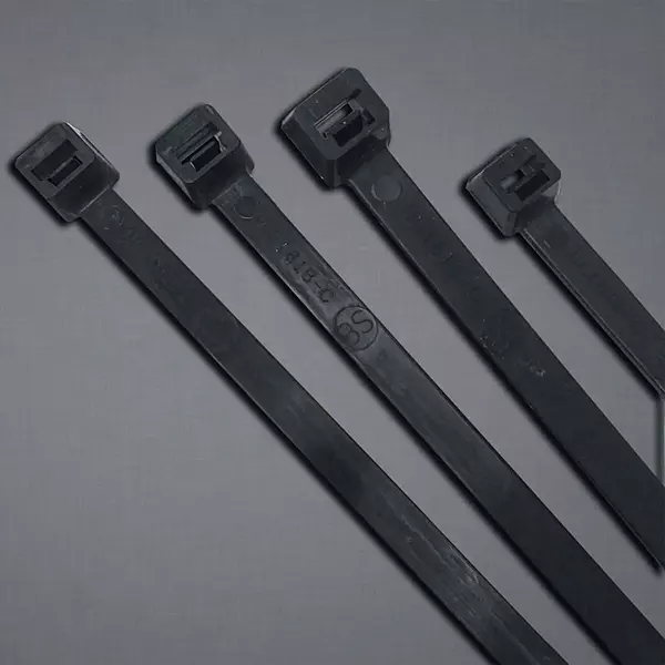 UV Stabilized Cable Ties, 175 lb Tensile Strength, 48" UV Black