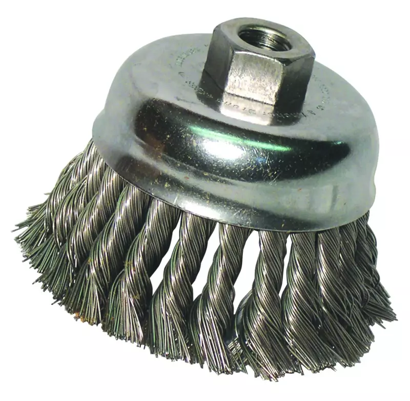 102-6KC35, Cup 6" Knot .035 5/8-116KC35