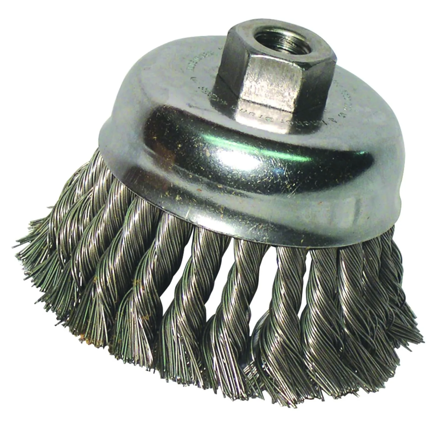 102-6KC35, Cup 6" Knot .035 5/8-116KC35