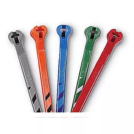 CABLE TIE 7.6IN 50LB ORANGE