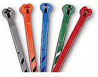 CABLE TIE 7.6IN 50LB ORANGE