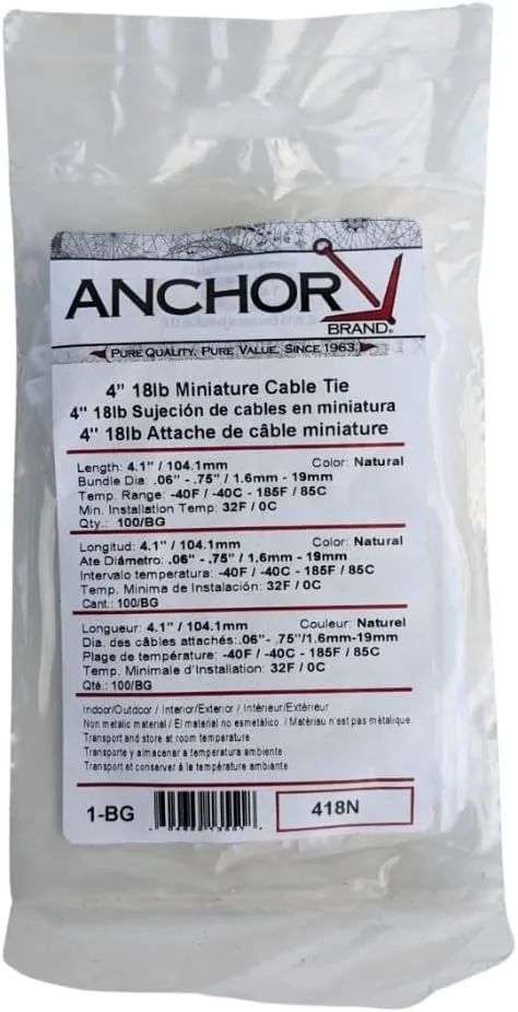 General Purpose Cable Ties 102-418N