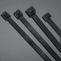 102-750UVB-B, CABLE TIE 7.6IN 50LB UVBLACK