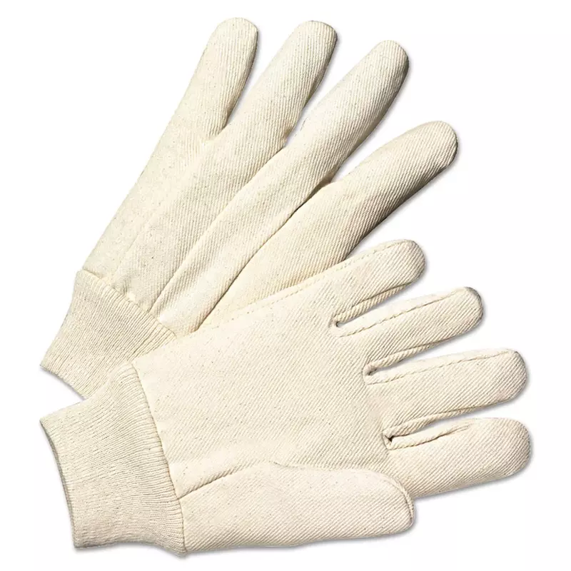 Anchor 1110 Light-Duty Canvas Gloves White 12 Pairs