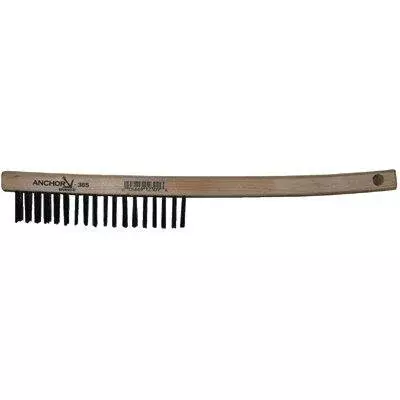 102-385, ANCHOR CARBON STEEL CURVED HANDLE BRUSH
