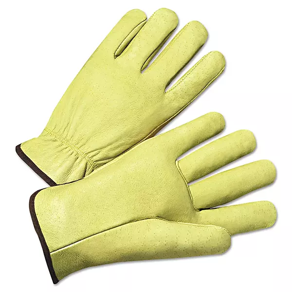 4000 Series Pigskin Leather Driver Gloves - 7010xl pigskin drivers glove [Set of 12]