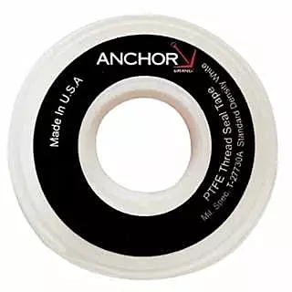 ANCHOR BRAND, 102-1/4X1296PTFE, 1/4" X 1296 THREAD SEALTAPE