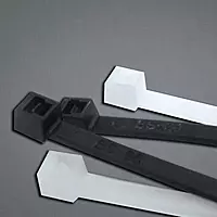 UV Stabilized Cable Ties, 50 lb Tensile Strength, 14.6" UV Black