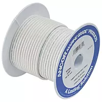 Ancor 108910 Marine Grade Electrical Primary Tinned Copper Boat Wiring (10-Gauge, White, 100-Feet)