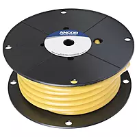 Ancor 116910 Tinned Copper Battery Cable, 1/0 AWG (50mm2), Yellow - 100ft
