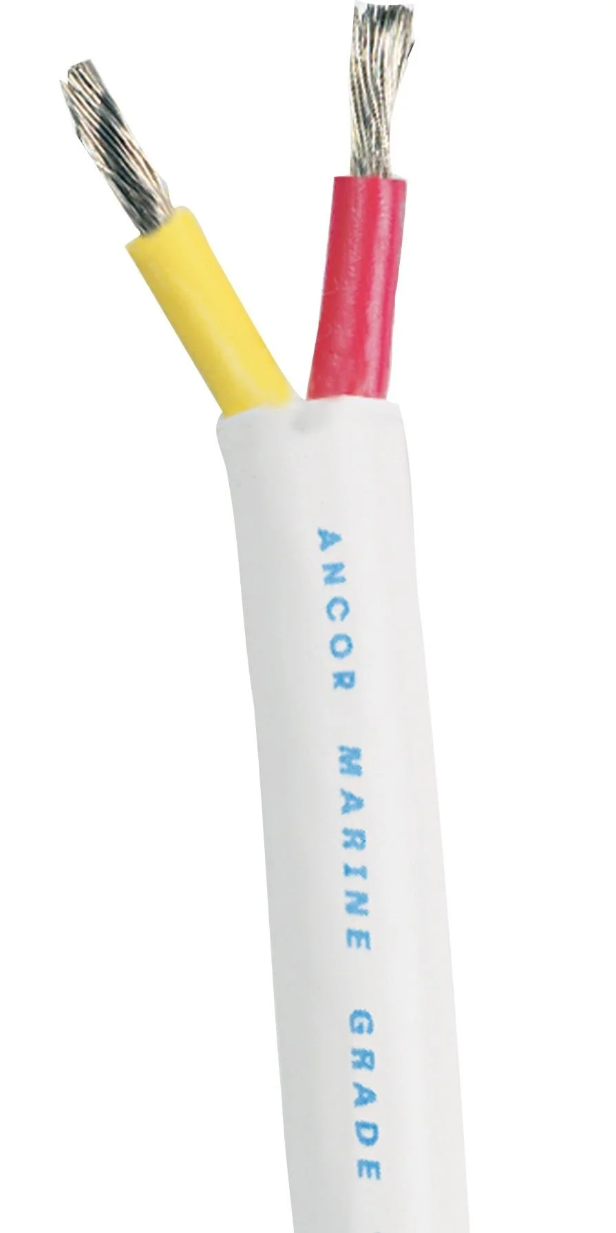 Ancor 124140 Safety Duplex Cable, 10/2 AWG (2 x 5mm2), Flat - 400ft, Red/Yellow